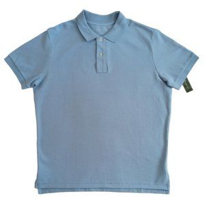 Eddie Bauer Blue Polo Shirt -In Very Good Condition No Stains Or Wear